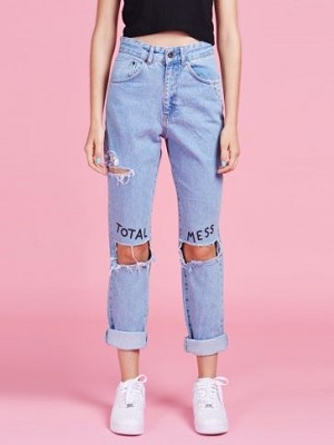trend celana jeans di tahun 2017