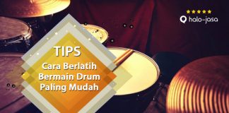 Halojasa Cara berlatih bermain drum