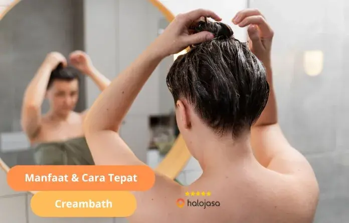 Proses Creambath Rambut