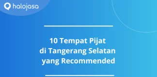 10 Tempat Pijat di Tangerang Selatan