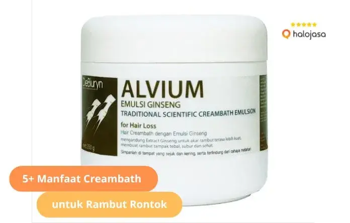 Cream Creambath DeBiuryn Alvium Clinical Scientific Hair Creambath