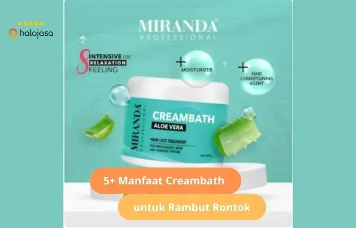 Cream Creambath Miranda Professional Creambath Aloe Vera