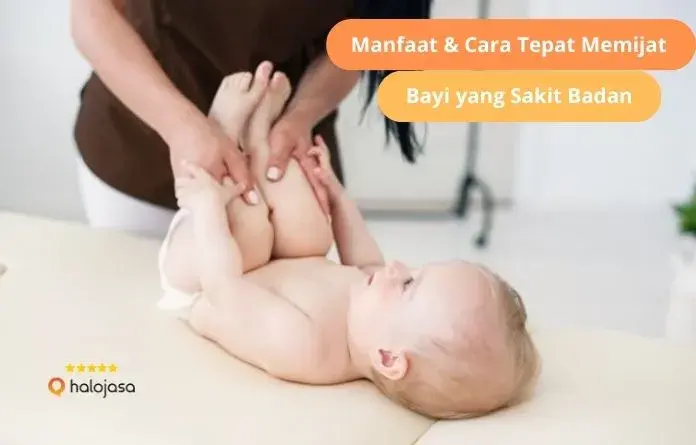 Cara Memijat Bayi yang Sakit Badan