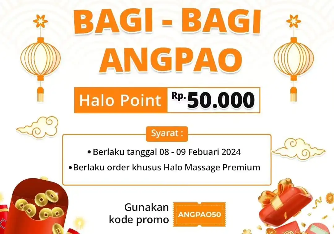 Info Bagi-Bagi Angpao Halo Point