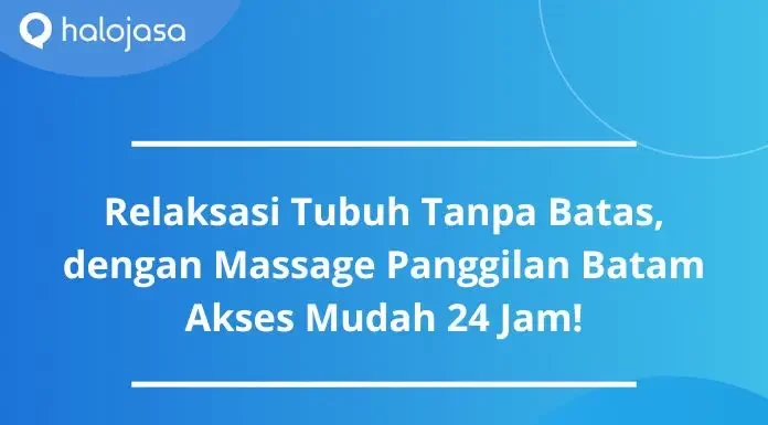 massage panggilan batam