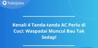 tanda tanda ac perlu di cuci