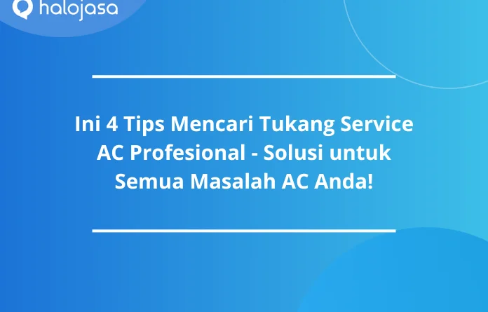 Tukang Service AC