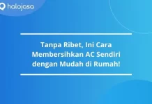 cara membersihkan ac