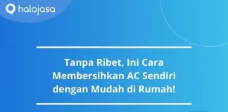 cara membersihkan ac