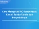 cara mengatasi AC kondensasi