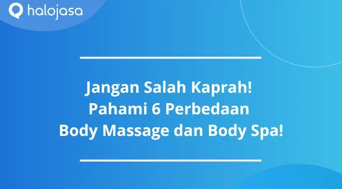 perbedaan body massage dan body spa