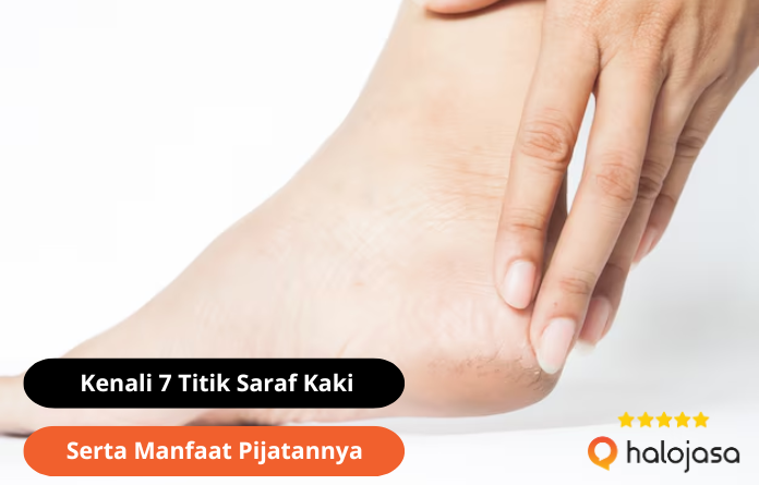 saraf titik refleksi kaki