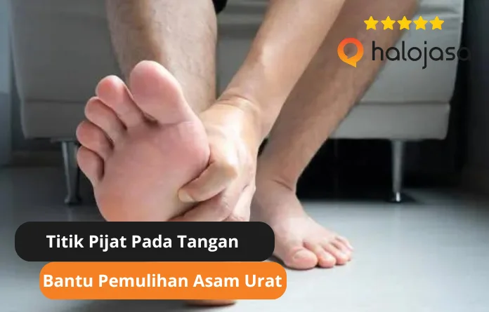 Titik Pijat Asam Urat pada Tangan