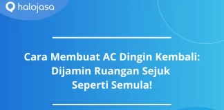 cara membuat ac dingin kembali