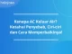 kenapa ac keluar air