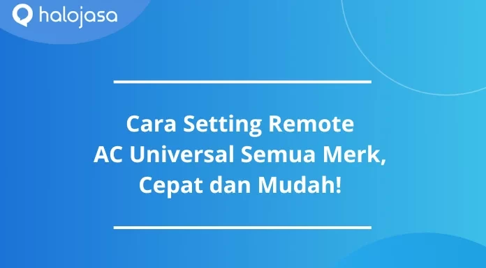 setting remote ac universal