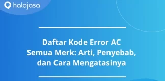 kode error ac