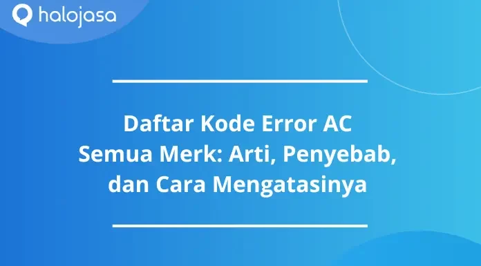 kode error ac